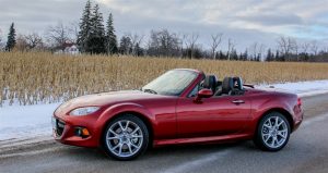 2014 Mazda MX-5 GT front side profile