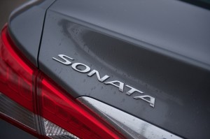 2014 Hyundai Sonata 2.0T trunklid badge