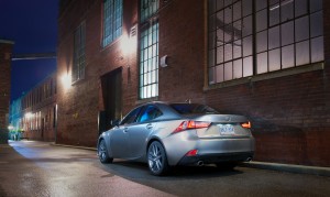 2014 Lexus IS250 F-Sport rear 1/4