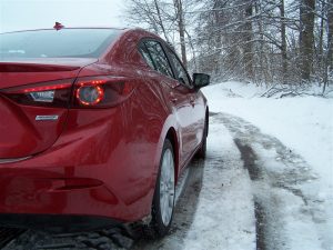 2014 Mazda3 GT Sedan taillight/rear 1/4