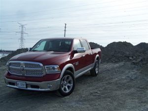 2014 Ram 1500 Laramie front 1/4