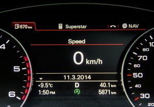 2014 Audi A6 TDI instrument cluster