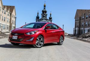 2014 Hyundai Elantra Limited front 1/4