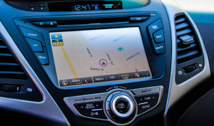 2014 Hyundai Elantra Limited navigation screen