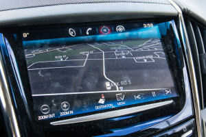 2014 Cadillac ATS 2.0T AWD navigation screen