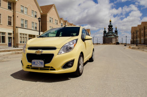 2014 Chevrolet Spark LT front 1/4