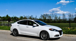 2014 Dodge Dart SXT front 1/4