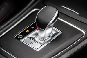 2014 Mercedes-Benz CLA45 AMG gear shifter