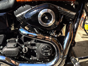 2014 Harley-Davidson Fat Bob engine