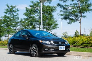 2014 Honda Civic Touring front 1/4