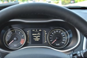 2014 Jeep Cherokee North instrument cluster