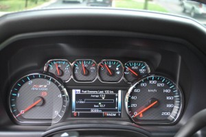 2015 Chevrolet Silverado 2500HD Z71 instrument cluster