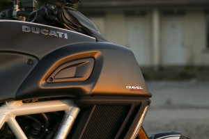 2015 Ducati Diavel Carbon fairing emblem