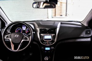 2014 Hyundai Accent GLS interior