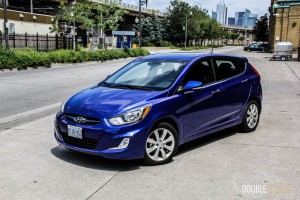 2014 Hyundai Accent GLS front 1/4