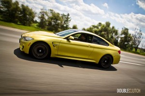 2015 BMW M4 rolling shot