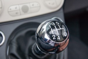 2014 Fiat 500C Lounge shifter