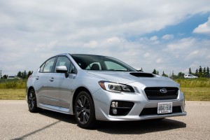 2015 Subaru WRX Sport-Tech front 1/4