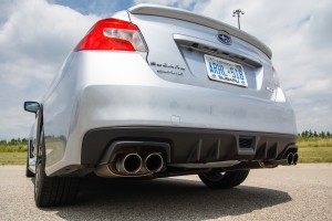 2015 Subaru WRX Sport-Tech exhaust/diffuser