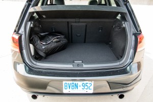 2015 Volkswagen GTI trunk