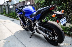 2014 Honda CBR650F rear 1/4