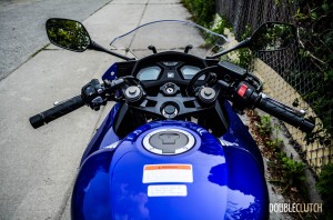 2014 Honda CBR650F rider's view