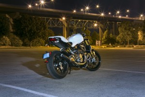 2015 Ducati Monster 1200 S rear 1/4