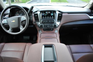 2015 Chevrolet Suburban LTZ interior