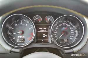 2015 Audi TT-S Competition Coupe instrument cluster