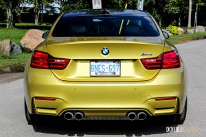 2015 BMW M4 rear