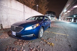 2015 Hyundai Sonata Limited front 1/4