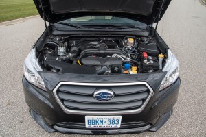 2015 Subaru Legacy 2.5i engine bay