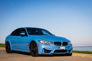 2015 BMW M3 front 1/4