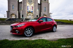 2015 Mazda3 Sport GT front 1/4