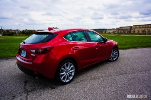 2015 Mazda3 Sport GT rear 1/4