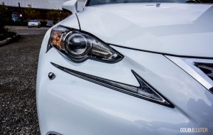 2015 Lexus IS350 F-Sport AWD headlight design