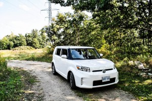 2014 Scion xB Release Series 10.0 front 1/4