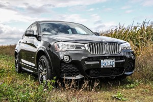 2015 BMW X4 xDrive35i front 1/4