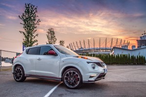 2014 Nissan Juke Nismo RS front 1/4