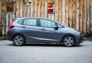 2015 Honda Fit EX side profile