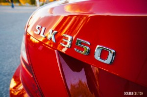 2015 Mercedes-Benz SLK350 badging