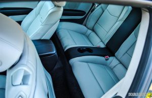 2015 Cadillac ATS Coupe 3.6 rear seat area