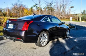 2015 Cadillac ATS Coupe 3.6 rear 1/4