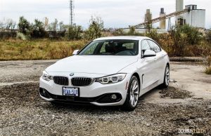 2015 BMW 428i Gran Coupe front 1/4