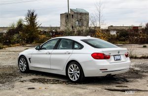 2015 BMW 428i Gran Coupe rear 1/4