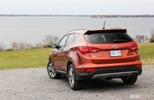 Long-Term Test Introduction: 2015 Hyundai Santa Fe Sport 2.0T rear 1/4