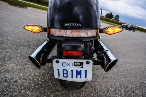 2014 Honda Gold Wing Valkyrie rear end