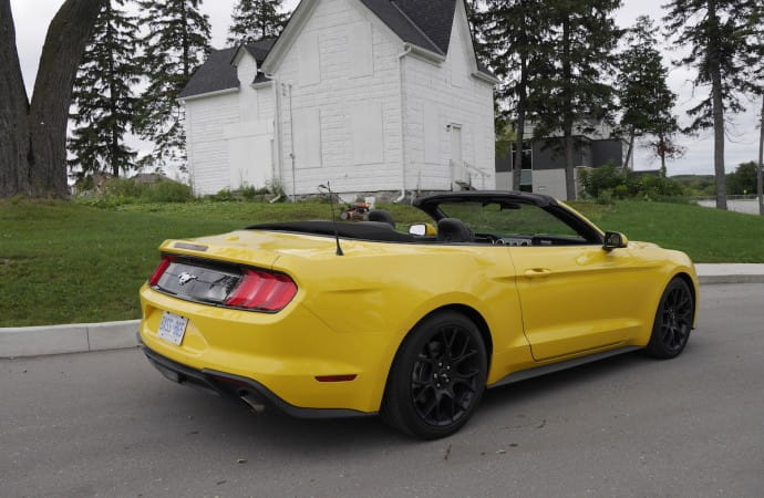 2018 Ford Mustang EcoBoost Convertible review